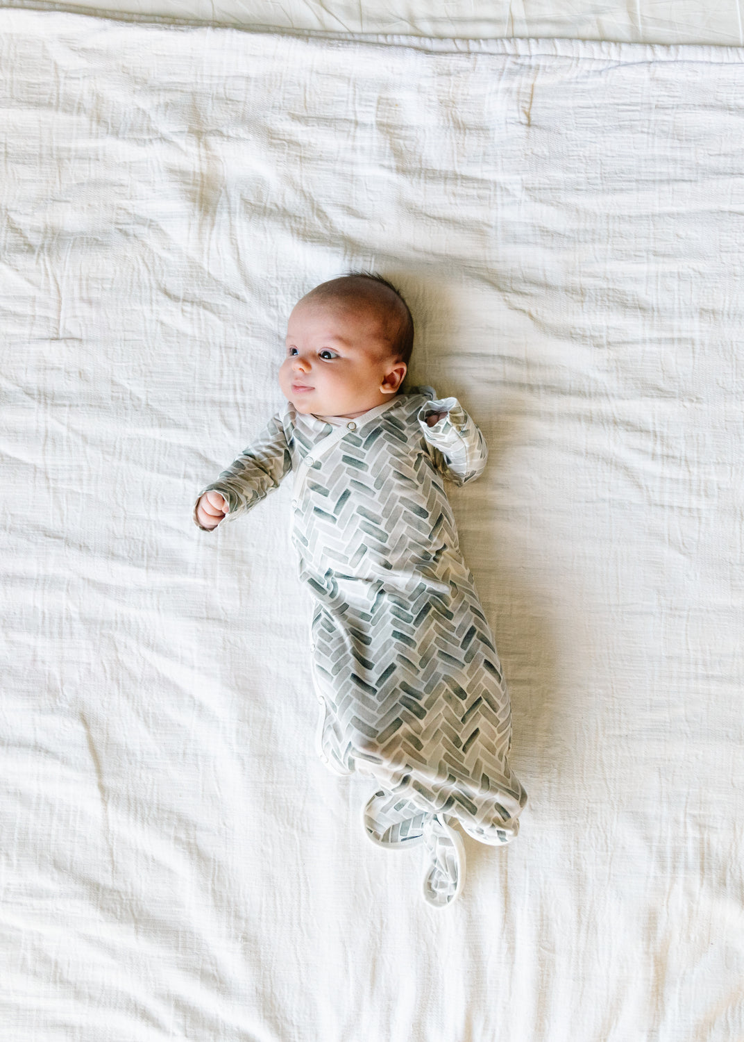 Alta Knotted Gown 0-4mo