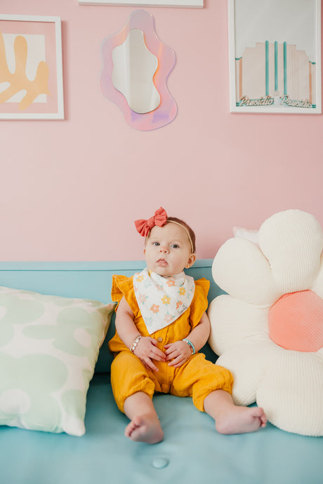 Cheery Bandana Bib Set