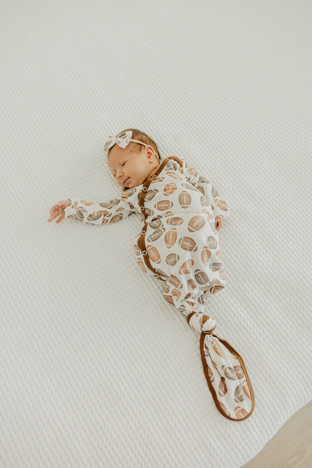 Blitz Newborn Knotted Gown