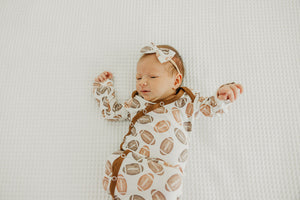 Blitz Newborn Knotted Gown