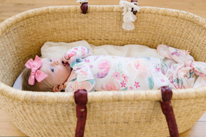 Bloom Knotted Gown 0-4mo