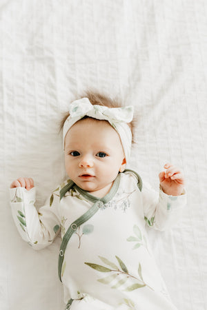 Haven Newborn Knotted Gown