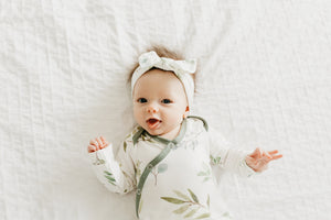 Haven Newborn Knotted Gown