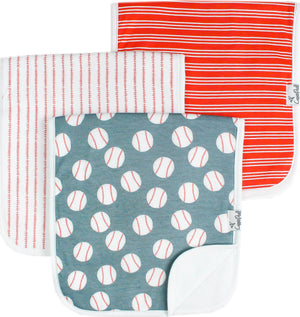 Slugger Burp Cloth Set