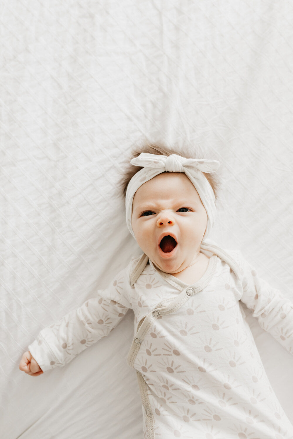 Shine Newborn Knotted Gown