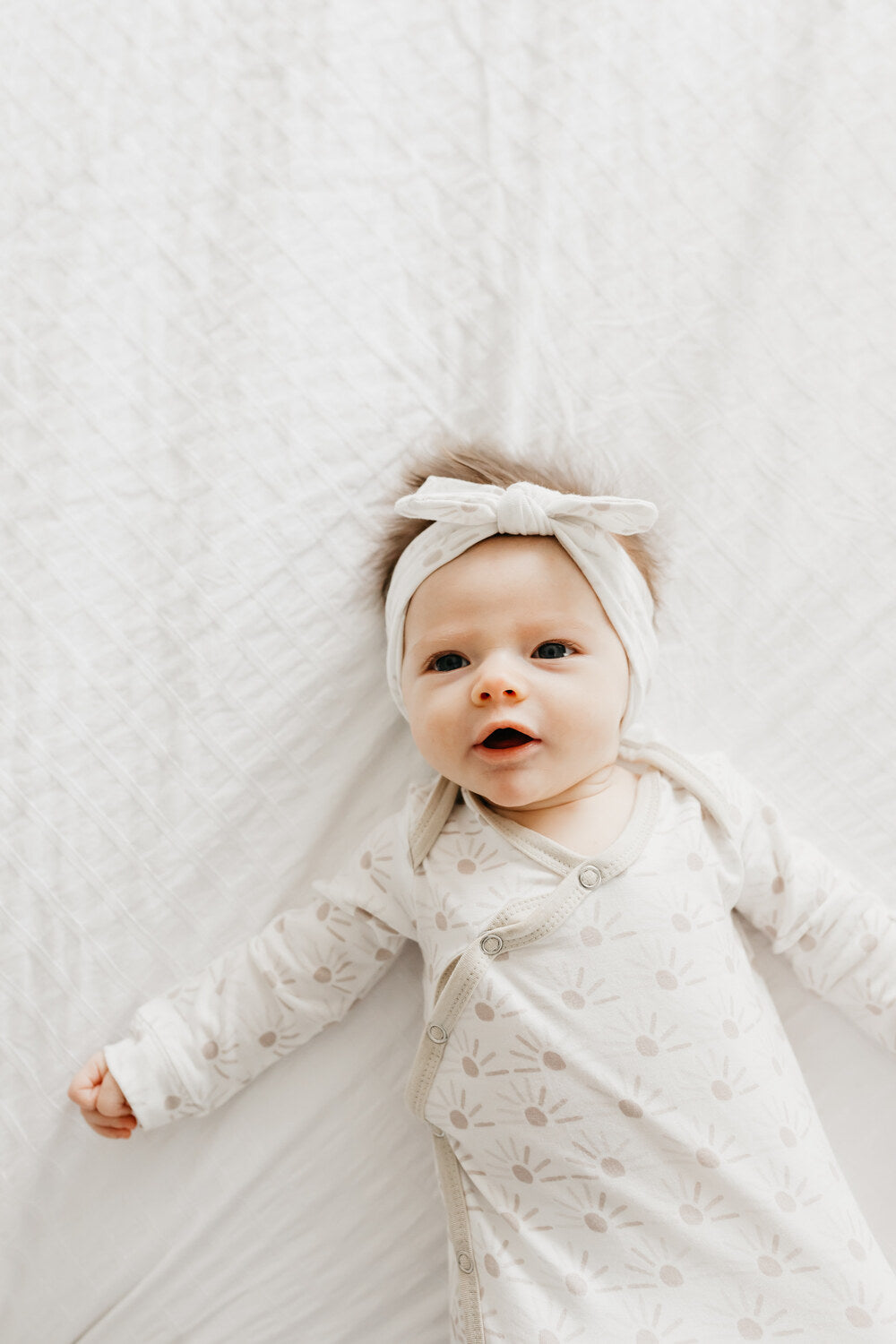 Shine Newborn Knotted Gown