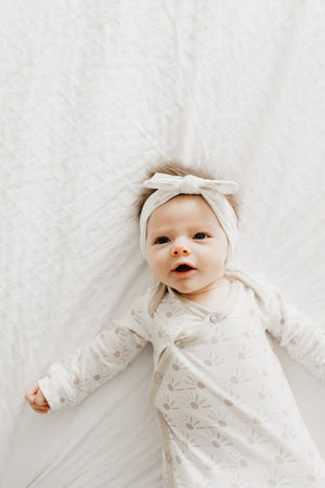 Shine Newborn Knotted Gown