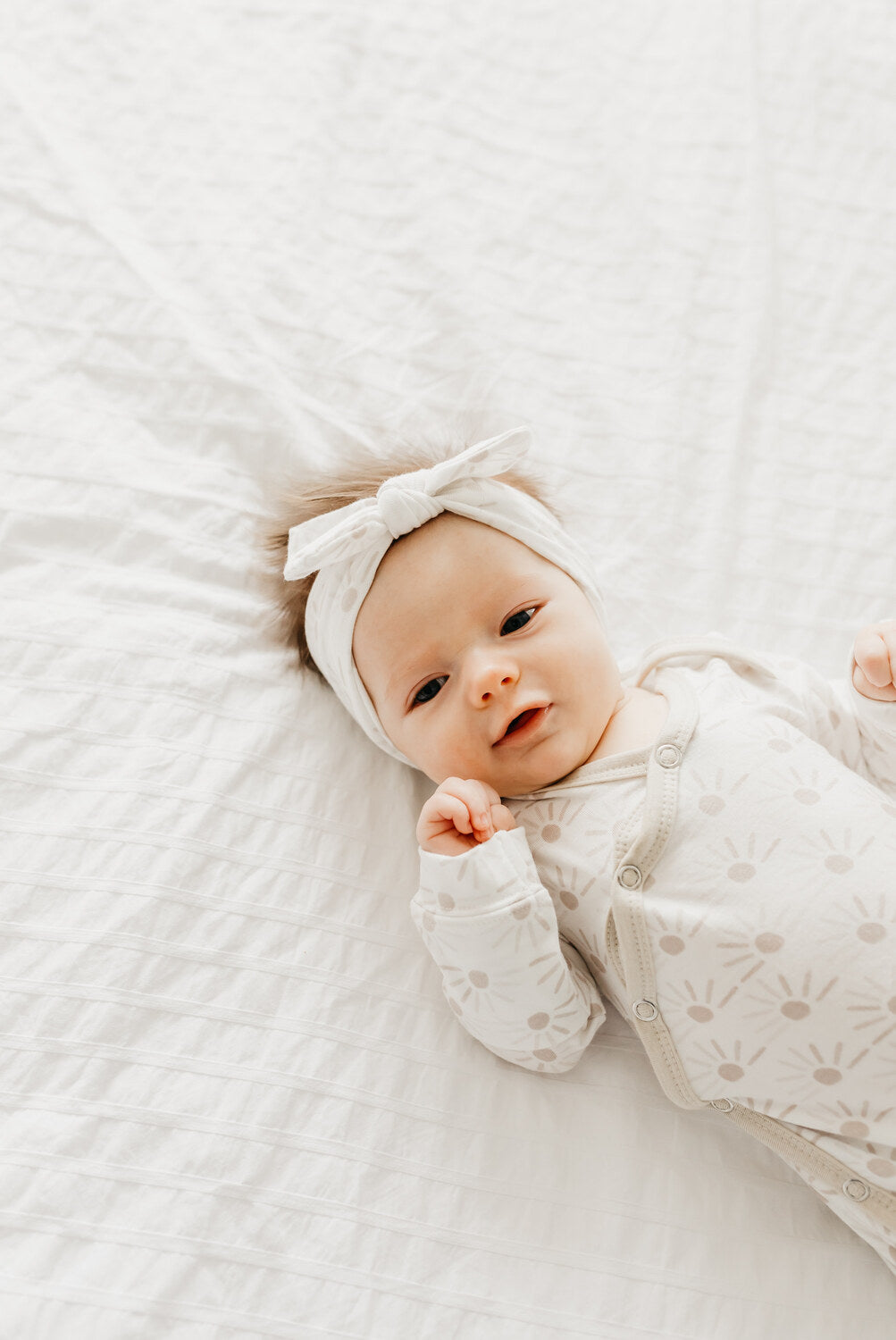 Shine Newborn Knotted Gown