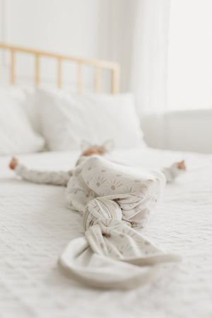 Shine Newborn Knotted Gown