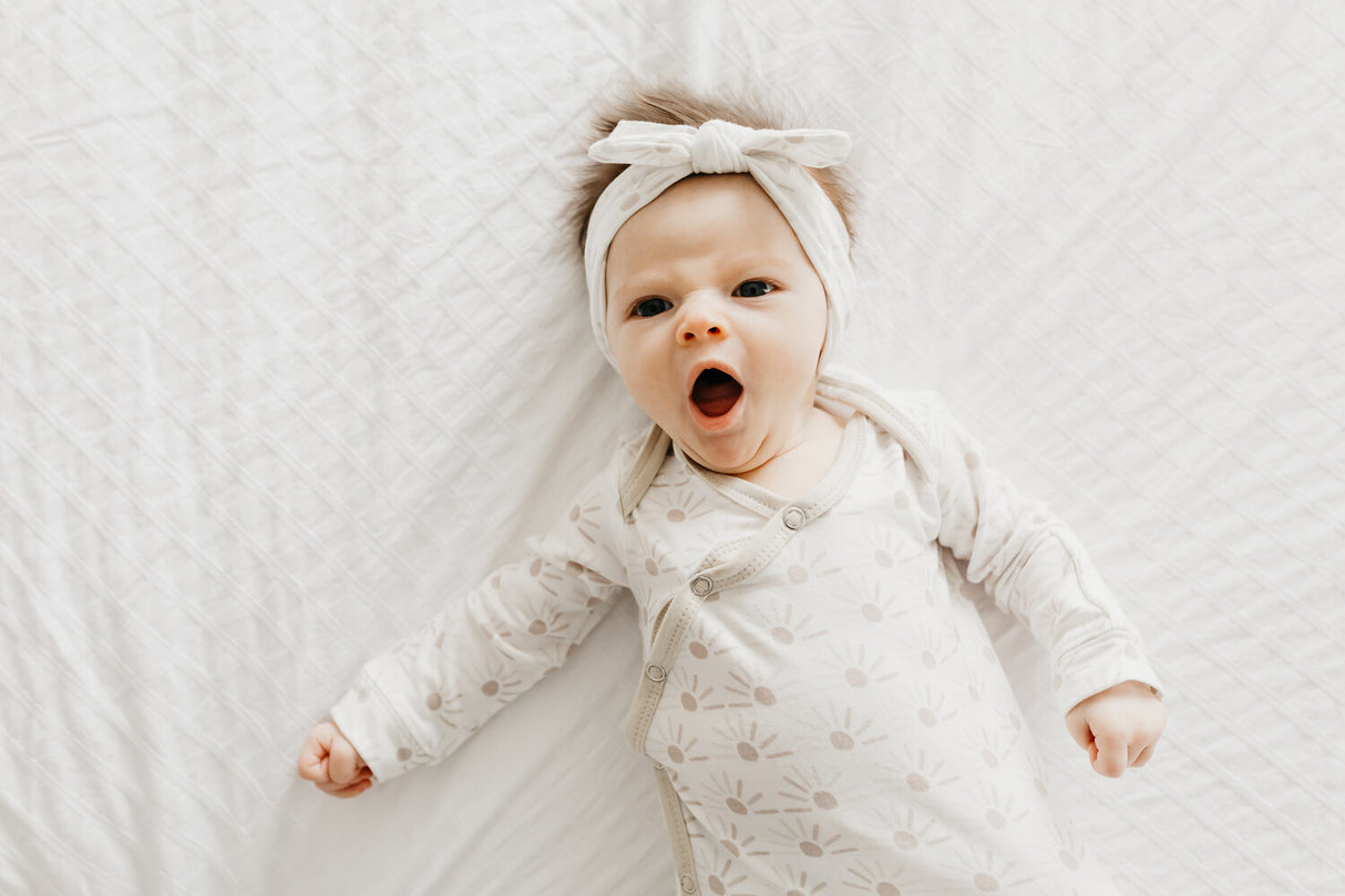 Shine Newborn Knotted Gown