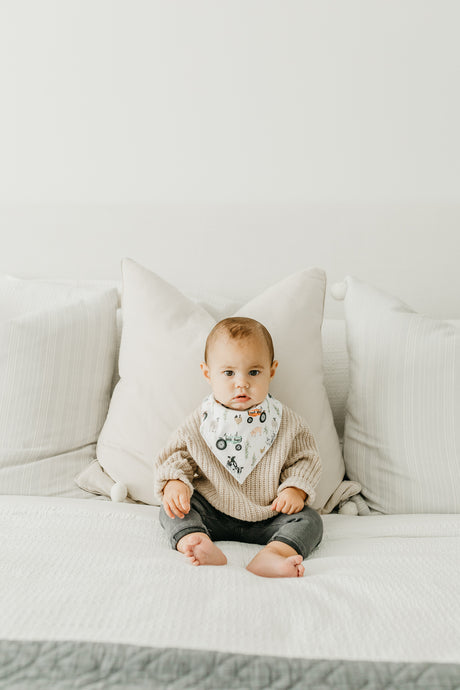 Jo Baby Bandana Bib Set (4-pack)