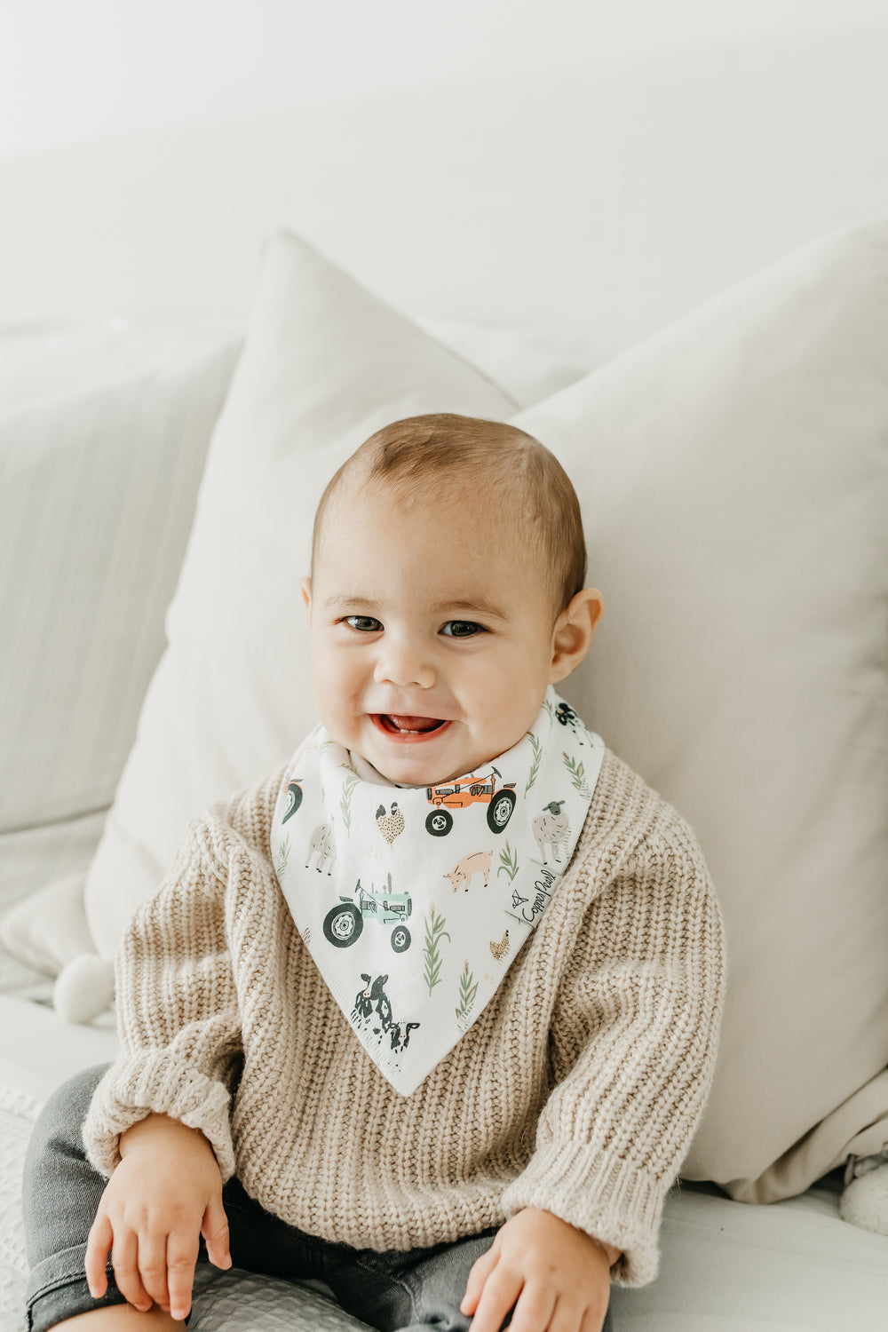 Jo Baby Bandana Bib Set (4-pack)