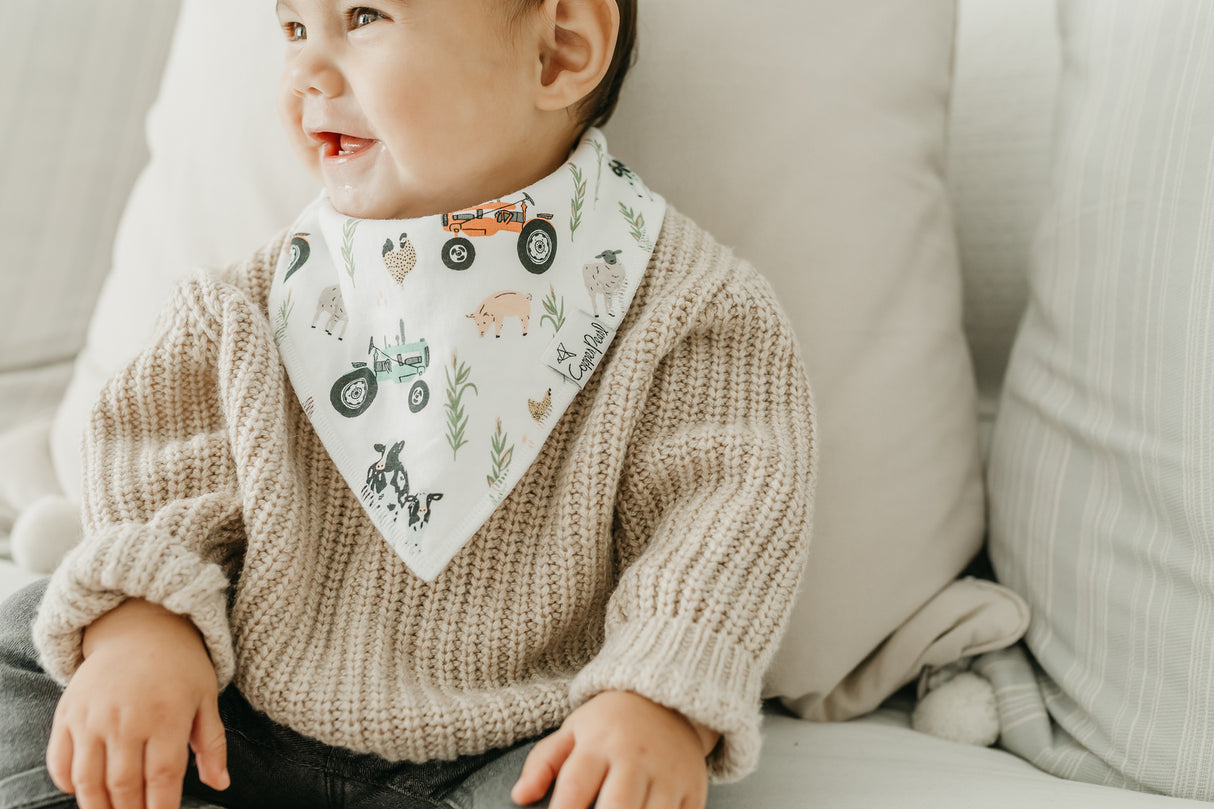 Jo Baby Bandana Bib Set (4-pack)