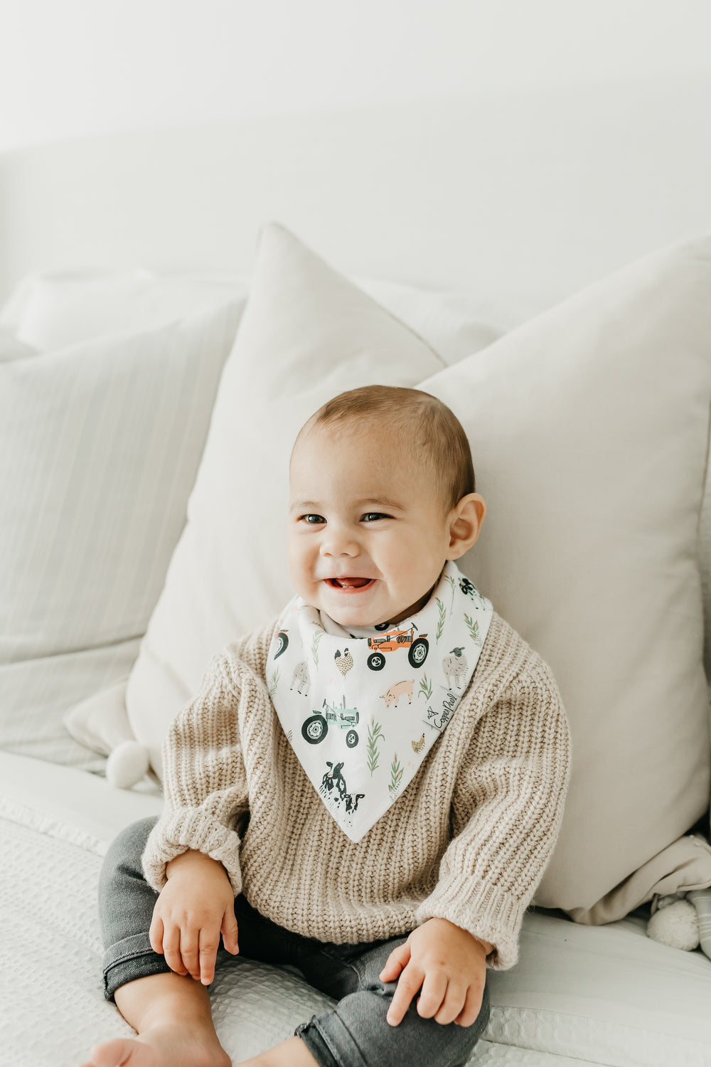 Jo Baby Bandana Bib Set (4-pack)