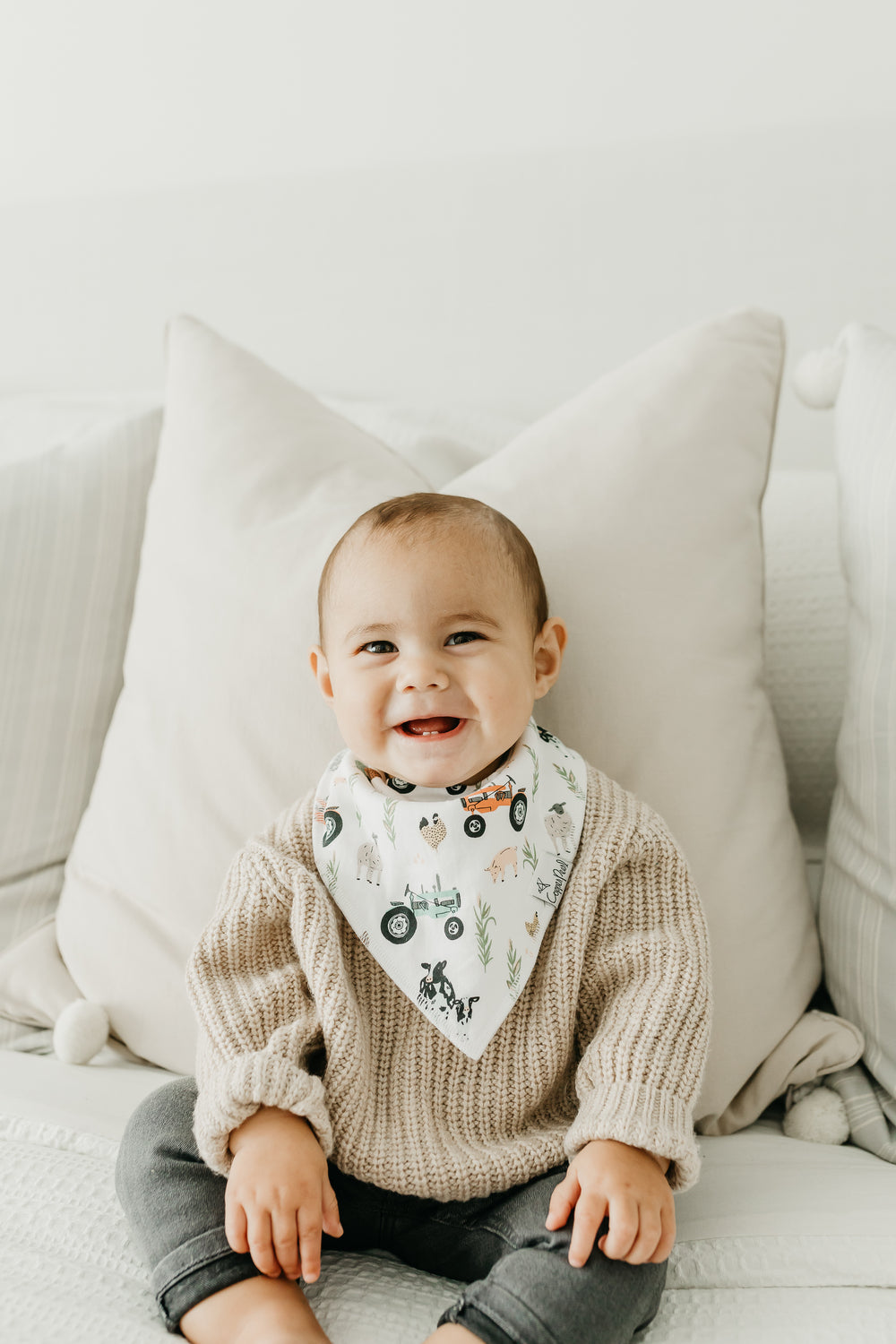 Jo Baby Bandana Bib Set (4-pack)