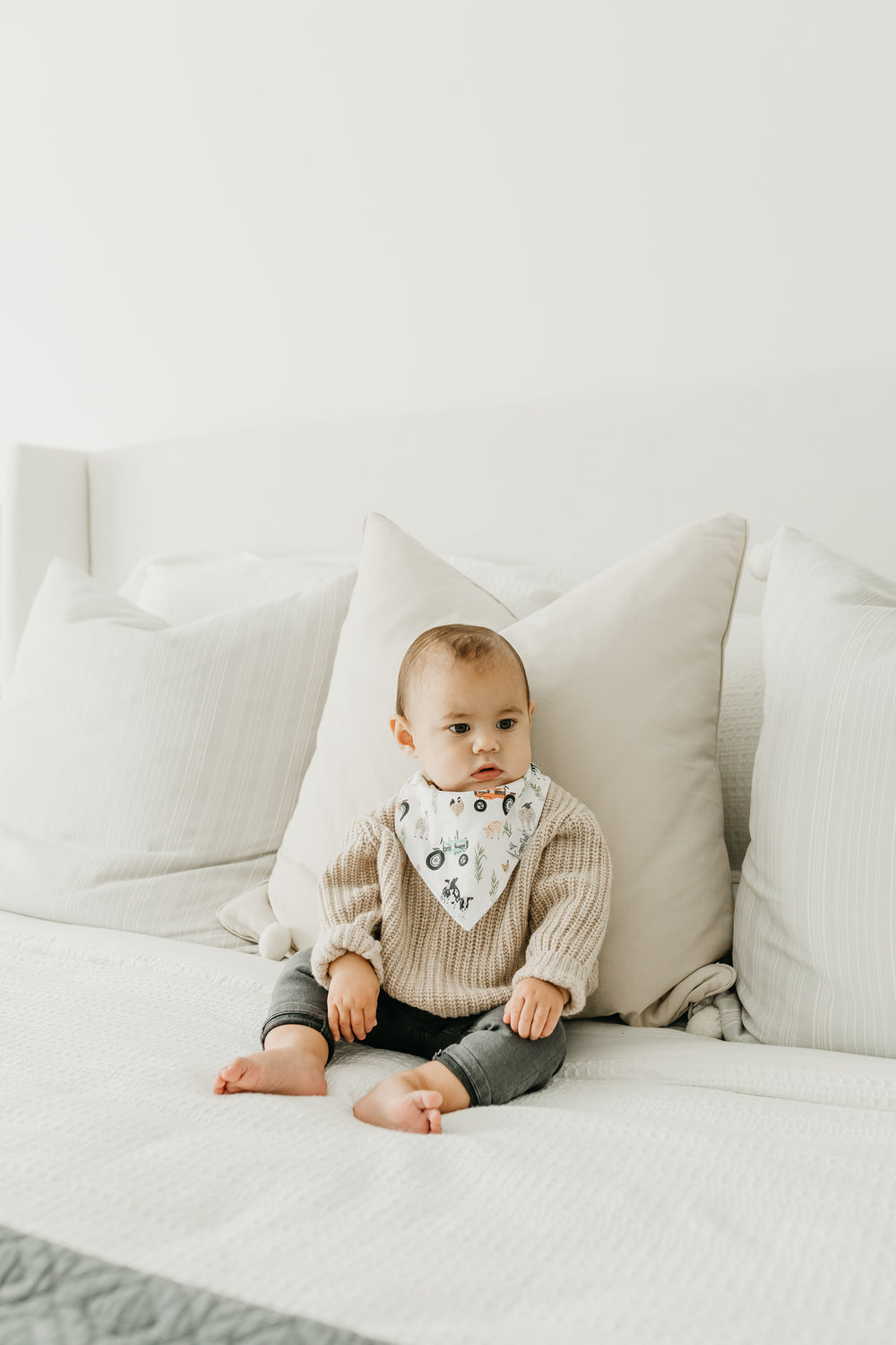 Jo Baby Bandana Bib Set (4-pack)