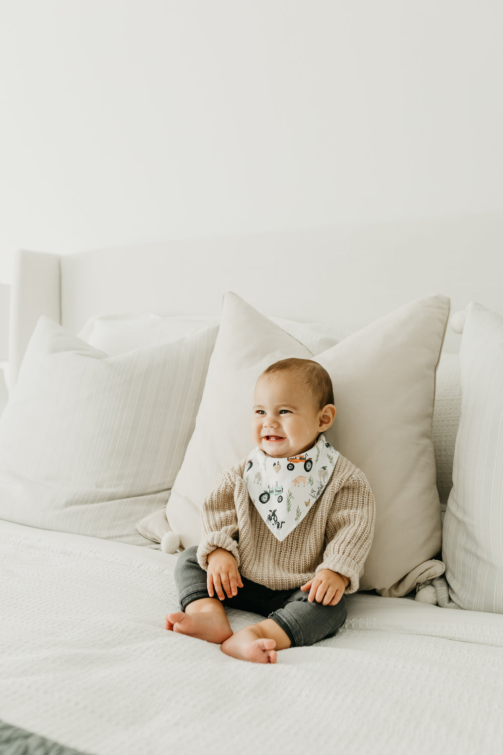 Jo Baby Bandana Bib Set (4-pack)