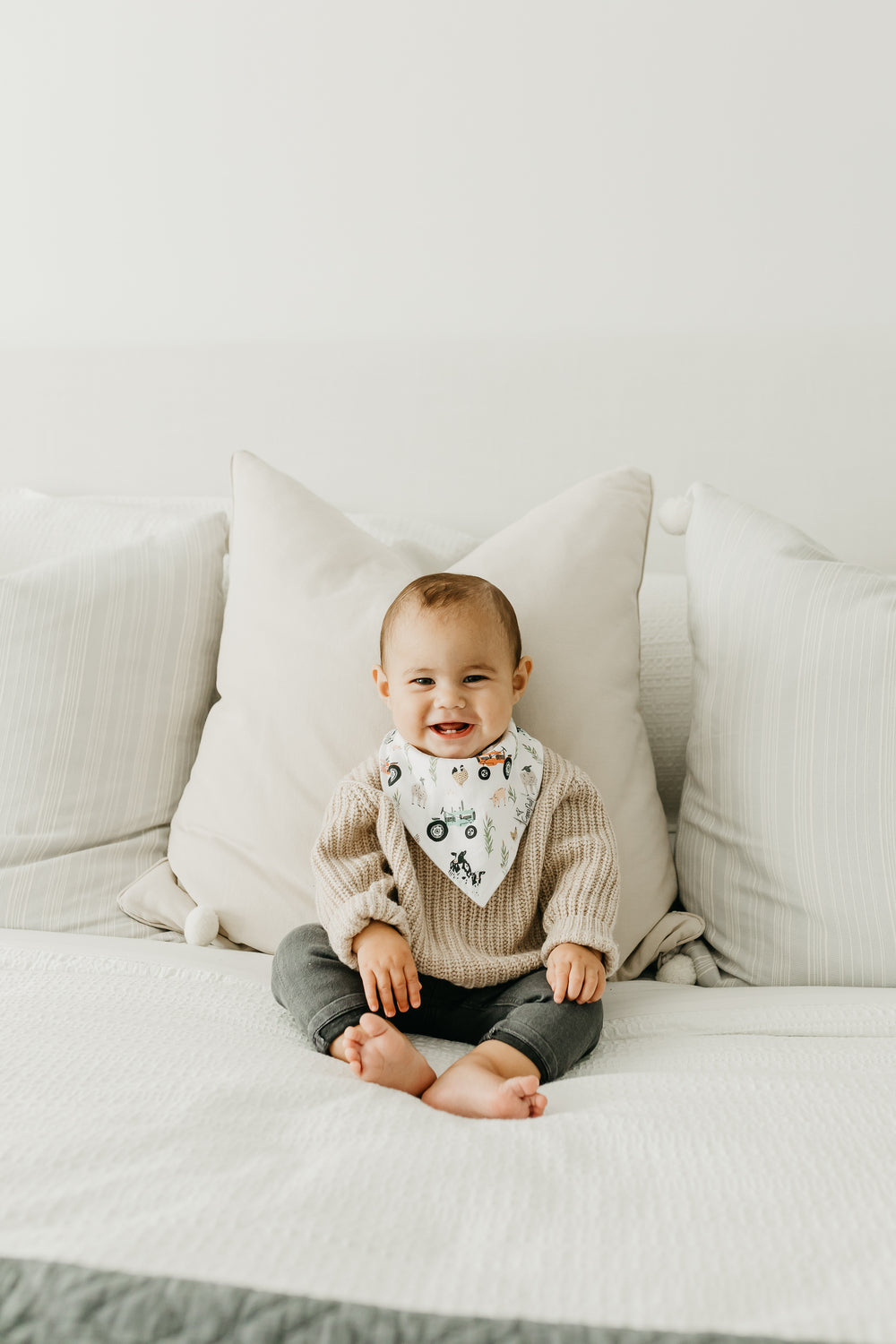Jo Baby Bandana Bib Set (4-pack)