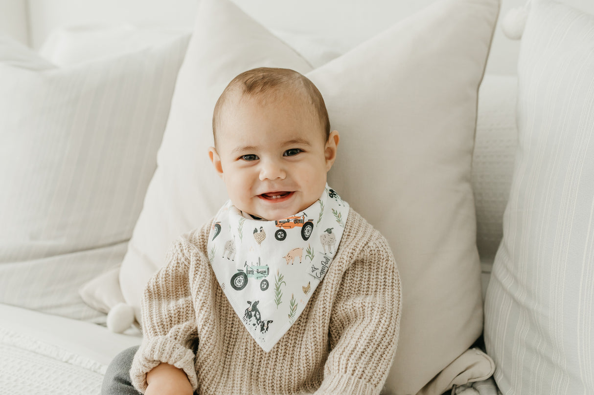 Jo Baby Bandana Bib Set (4-pack)