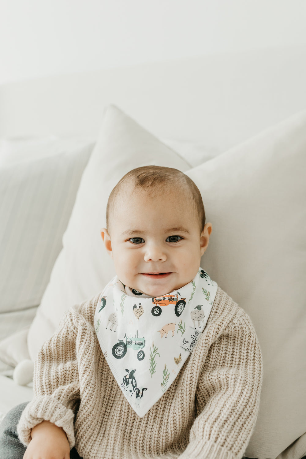 Jo Baby Bandana Bib Set (4-pack)