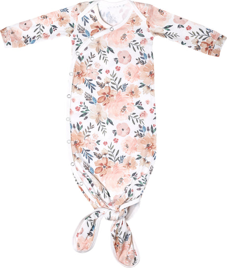 Autumn Knotted Gown 0-4mo