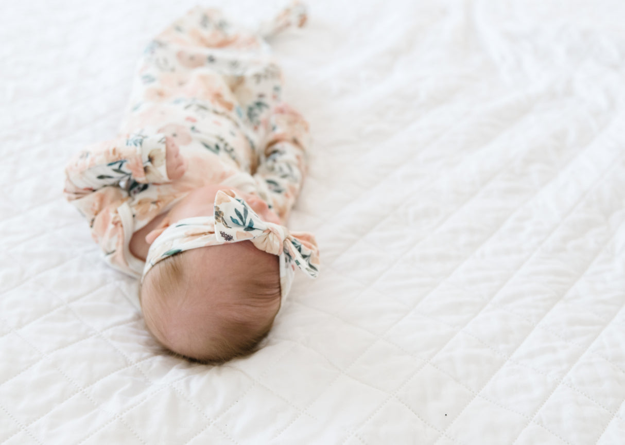 Autumn Knotted Gown 0-4mo