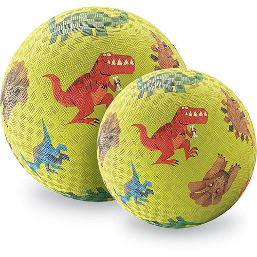 Crocodile Creek Dinosaurs Green Playground Ball 7 inches