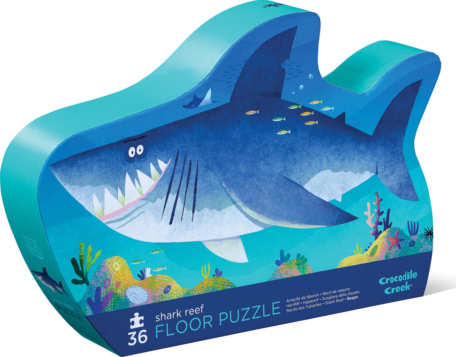 36-pc Puzzle - Shark Reef - Gingerbread House Toys