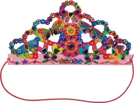 Jewel Art Crowns - Unicorn Flowers