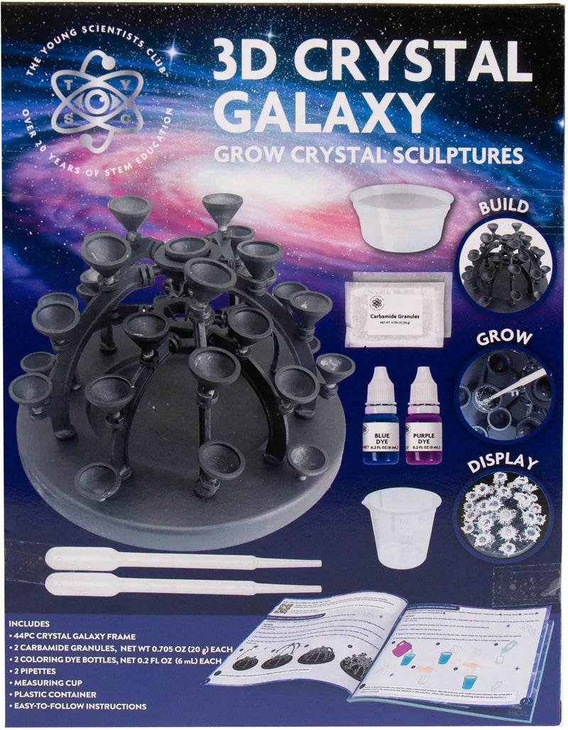 3D Crystal Galaxy