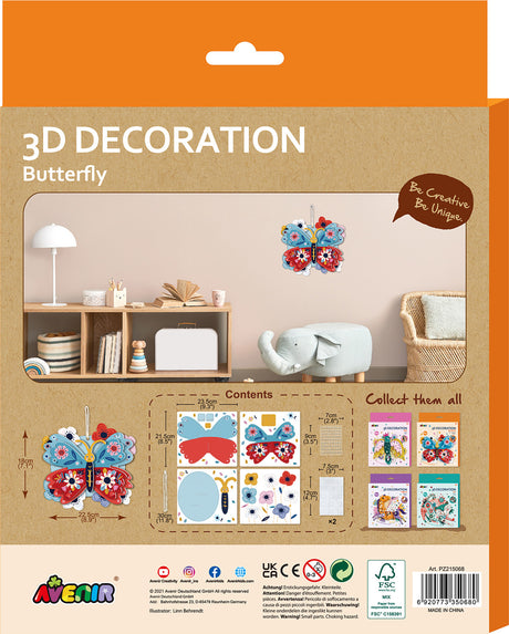 3D Decoration - Butterfly