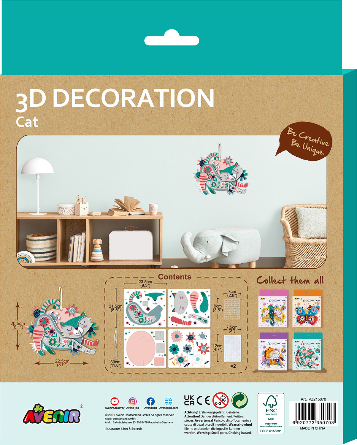 3D Decoration - Cat