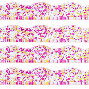 Mahjong Rack Pusher Add On-Magnetic Confetti Pink