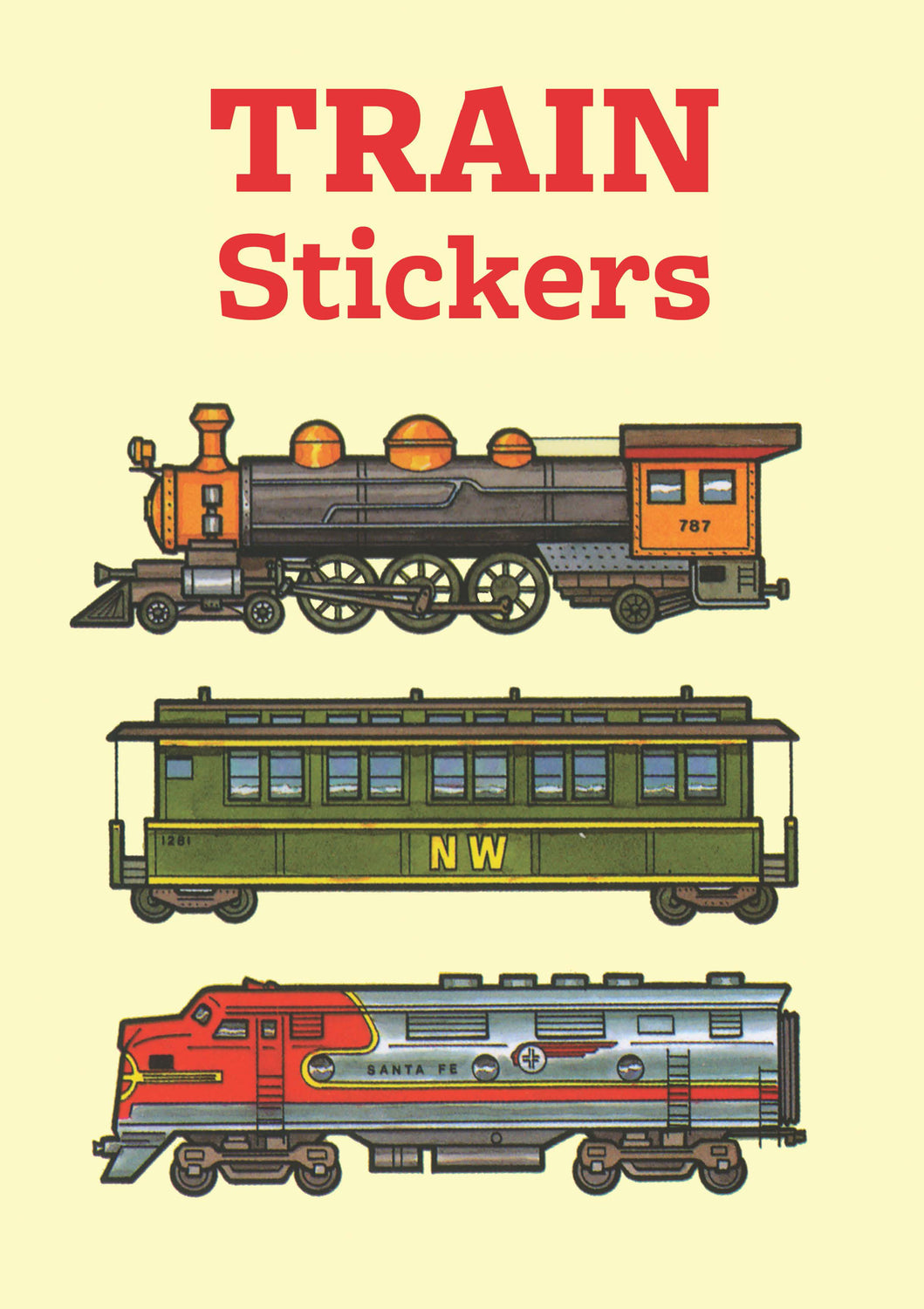 Name Train Sticker Train Stickers - Gingerbread House Toys