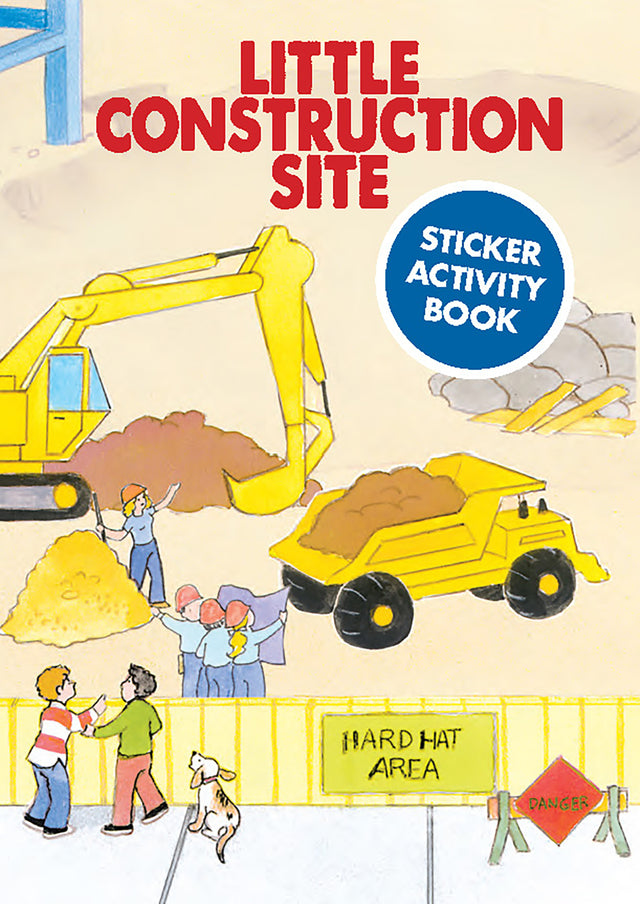 Little Construction Site Sticker Activity Book
