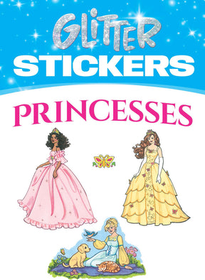 Glitter Princess Stickers