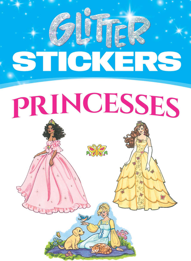 Glitter Princess Stickers