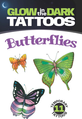 Glow-in-the-Dark Tattoos: Butterflies