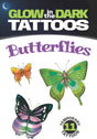 Glow-in-the-Dark Tattoos: Butterflies