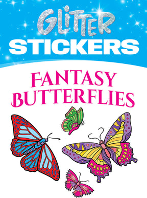 Glitter Fantasy Butterflies Stickers