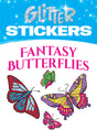 Glitter Fantasy Butterflies Stickers