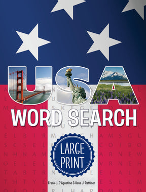 USA Word Search (Large Print)