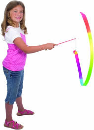 Rainbow Stunt Streamer | Rainbow Stunt Ribbon Streamer | Gingerbread ...