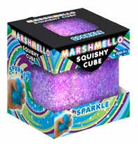 Marshmello Squishy Cube Sparkle