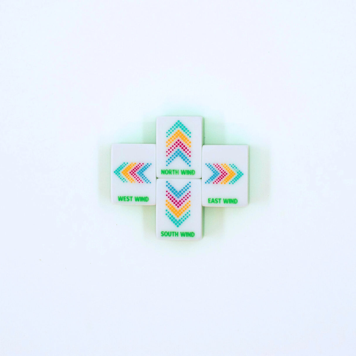 Crystal Confetti Lemon-Lime | Mahjong with A Sprinkle of Color and Joy