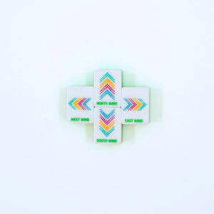 Crystal Confetti Lemon-Lime | Mahjong with A Sprinkle of Color and Joy