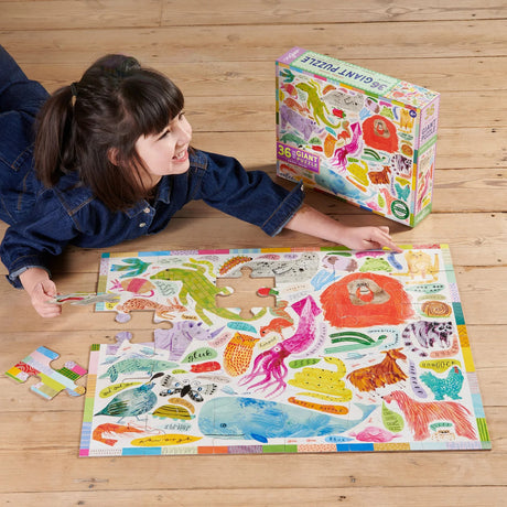 Animal Voices 36 Piece Giant Floor Puzzle