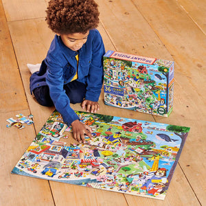 Friendly Town (36 piece giant puzzles)