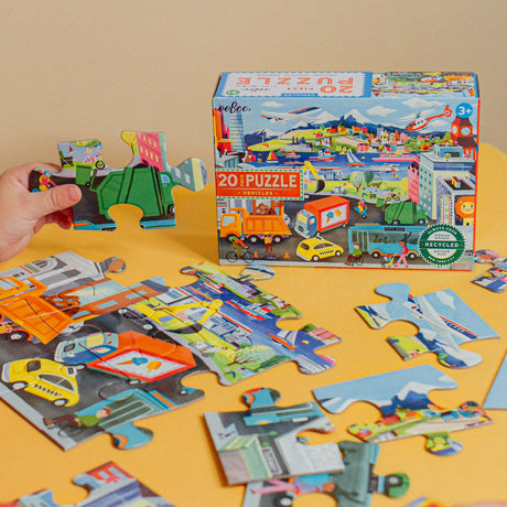Vehicles (20 piece puzzles)