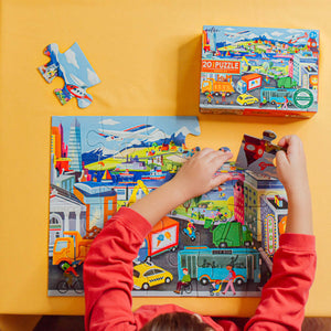 Vehicles (20 piece puzzles)
